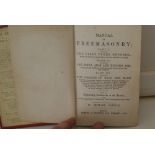 Early 19th century Book on Freemasonry by Reeves and Turner Strand London