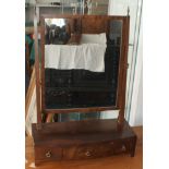 Georgian Mahogany Dressing table mirror