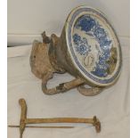 Victorian pottery Toilet from a shipwreck, marked J.Stone & co