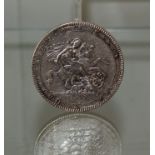 Sterling silver 1819 Georgian Crown, Nice Grade