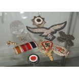 Selection of Original German military badges etc..