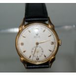 Rare 1956 9ct Gold Rolex Precision wrist watch, import mark for Glasgow