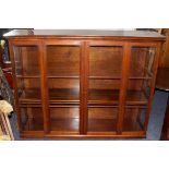 Victorian Mahogany shop display cabinet