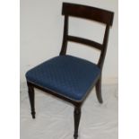 William 4th Rosewood single Bedroom chair