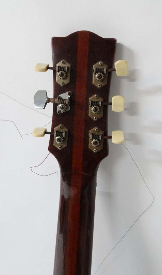 Musical Instruments : A 1960's model ' Ranger ' left handed Acoustic Guitar by Eko , Italy . - Image 3 of 9