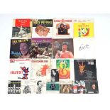 Vintage Retro : An assortment of rare & collectable 1960's folk records , to include EPs by Pete