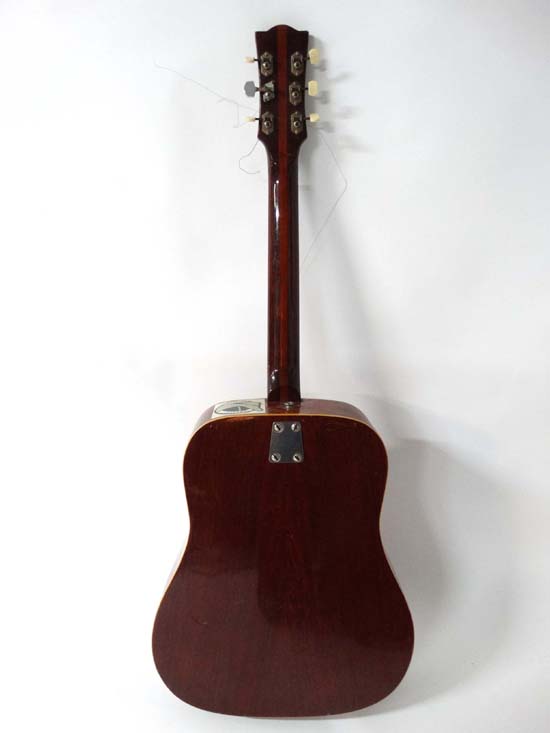 Musical Instruments : A 1960's model ' Ranger ' left handed Acoustic Guitar by Eko , Italy . - Image 9 of 9
