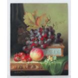 R. Caspers XX
Oil on board
Still life on a ledge
Signed lower left
10 x 8"
 CONDITION: Please Note -