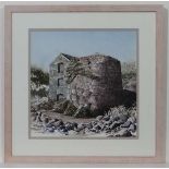 Ann long XX
Pen  ink and wash
' Old Cornwall- Cadgwith - The Lizard '
Signed lower right and