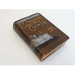 Book: A c1890s , Mrs Beetons ''Everyday cookery and housekeeping'.' Original brown cover with gilt