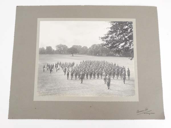 Militaria : An assortment of three pre WWI military photographs , comprising a group shot of - Image 6 of 16