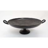 Art Union of London : A Victorian cast iron Tazza, originally designed by E W Wyon, of Classical