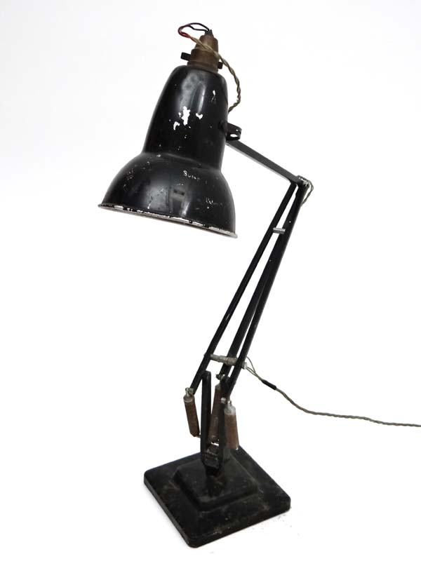 Vintage Industrial Retro : a British George Carwardine (1887-1948)  designed Anglepoise Lamp ( - Image 2 of 7