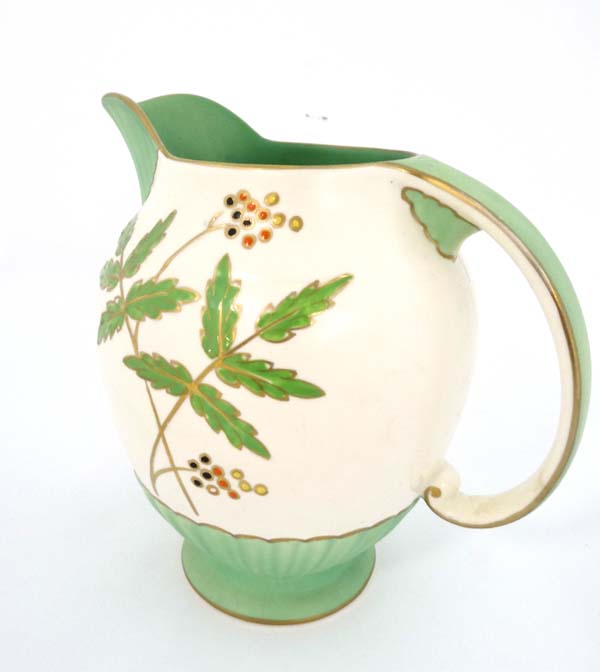 Vintage Retro : Shelley  Aegean 14283 pattern, a bone china coffee set comprising : coffee pot, - Image 2 of 14