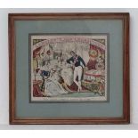 J.B. Fairburn XX,
Hand coloured wood engraving (Rare),
' The Queen & Prince Albert at Home.