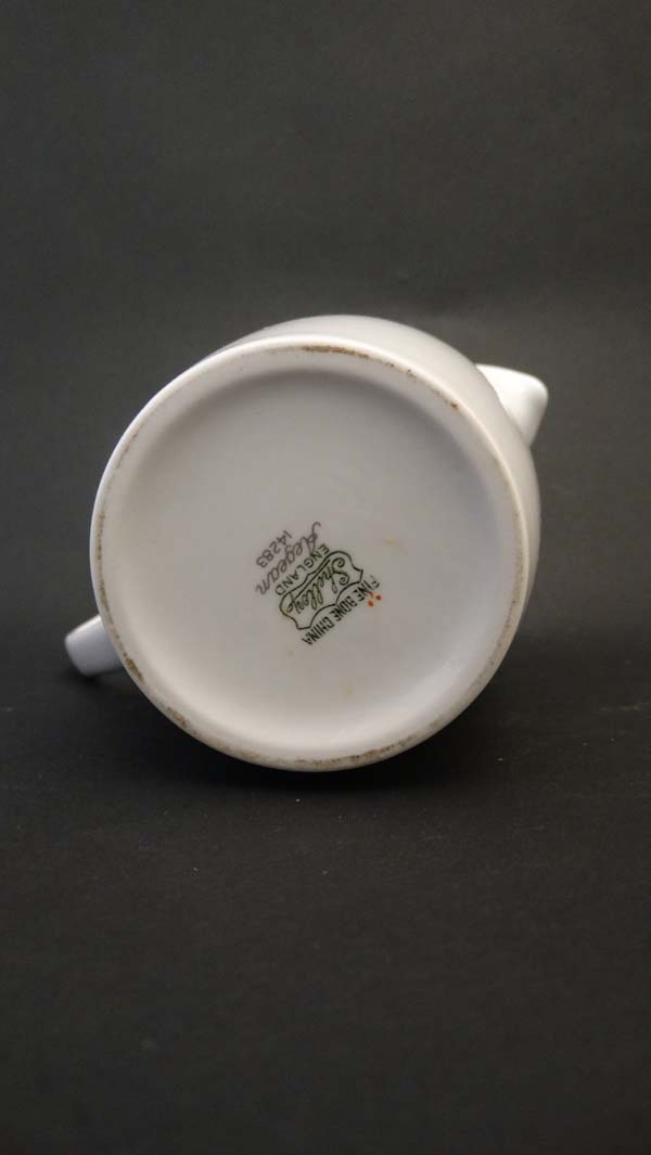 Vintage Retro : Shelley  Aegean 14283 pattern, a bone china coffee set comprising : coffee pot, - Image 9 of 14