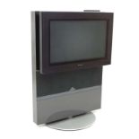 Bang & Olufsen: Beovision Avant 28 VTR on a motorised stand, a 28" 1994 wide screen television
