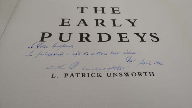 Books: 2 Books on Purdey Guns.  A signed copy of '' The Early Purdeys ''. 1966. By L Patrick - Image 5 of 7