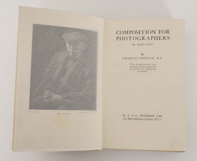 Books: A collection of 4 books by C Simpson. To Include: '' Composition for photographers '' - Image 15 of 21