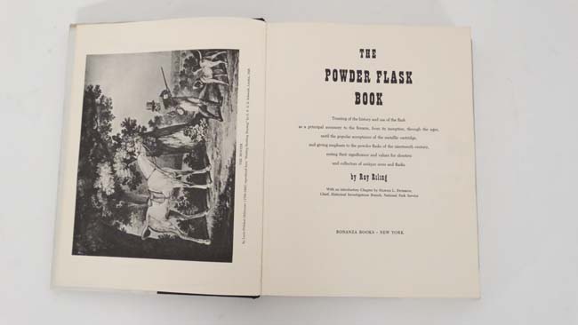 Book: '' The Powder Flask Book ''. c1953. By Ray Riling. Published by Bonanza Books, New York. Black - Image 3 of 4