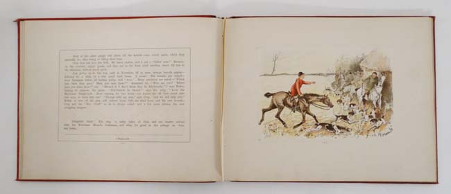 Book: Limited edition de luxe '' Mr Crop's Harriers''. Number 5 of just 300 copies. c1891. By G. - Image 6 of 6