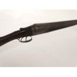 Stock & Action : The parts of a Charles Lancaster , London Special Pigeon Gun ,  15 3/4" straight