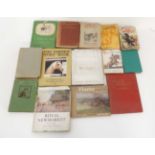 Books: A box of 14 equestrian books. To Include:  '' Horses & Ponies: A book of sketches ''. By