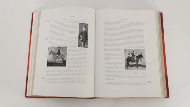 Books: '' British Hunts and Huntsmen '', in 4 volumes. The books illustrated with engravings and - Image 2 of 23