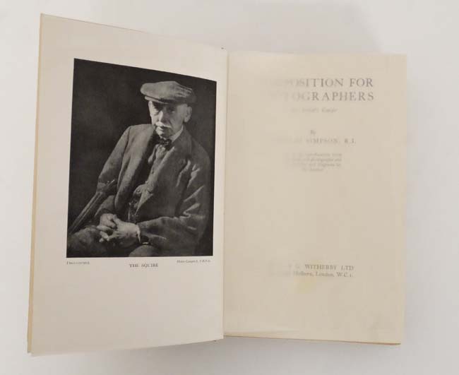 Books: A collection of 4 books by C Simpson. To Include: '' Composition for photographers '' - Image 14 of 21