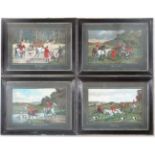 Charles Fernand de Condamy (c. 1855-1913)
A set of four Hunting prints
'The Meet '
' Covering