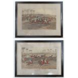 After Francis Calcraft Turner (1782/95- 1846-65)
A Pair of hand coloured Lithographs
Leamington