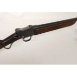 Shotgun : A Greener , Birmingham GP 12 bore Martini - action single barrel shotgun ,  13" straight