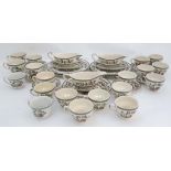 A large quantity of Johnson Brothers  '' Indian Tree '' dinner and tea ware. To include 19 cups, 6