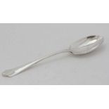 A Silver Art Deco christening spoon hallmarked Sheffield 1933 maker Mappin & Webb Ltd  CONDITION:
