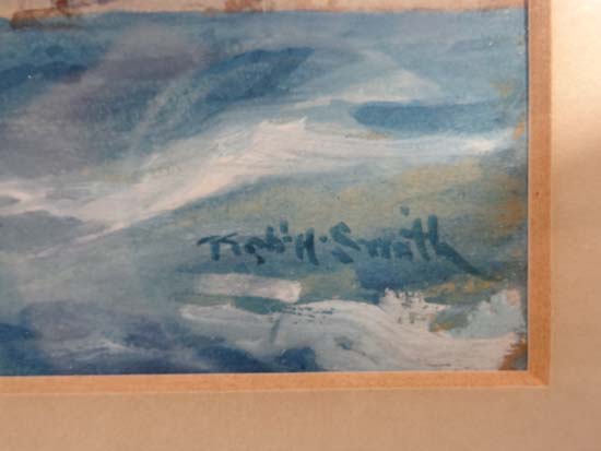 ? H Smith XX
Watercolor and gouche  together with another 
Fishing boat towing a rowing boat 
One - Image 3 of 4