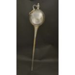A glass wine / vintners pipet / wine thief - the glass sampler with long stem, reservoir body and
