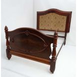 A 19thC mahogany 55" wide bed  CONDITION: Please Note -  we do not make reference to the condition