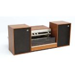 Vintage Retro :  Wharfdale Linton , a Rank Wharfdale Ltd Stereo Hi-Fi  , comprising of a record deck