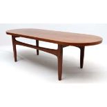 Vintage Retro : A British made G-Plan D Ended Occasional Table no.8057 , circa 1970 , designed by