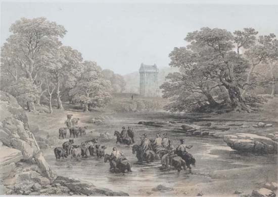 T. Picken after G.F. Robson ,
Four hand coloured Scottish lithographs ,
' Glen Falloch ' ,
' - Image 4 of 6