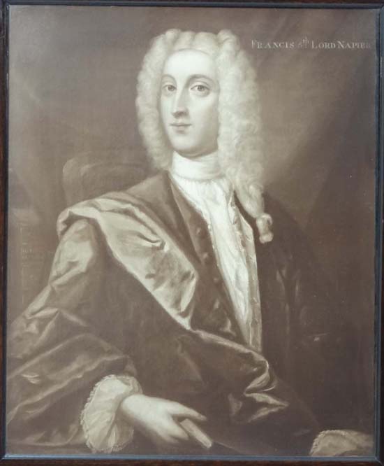 A pair of Sepia prints,
After Jamieson portrait , 'Archibald Napier , 2nd Lord Napier '  (1625-1660) - Image 4 of 6