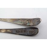 Geo III Old English pattern sugar tongs hallmarked London 1812 maker JB together with a Geo III