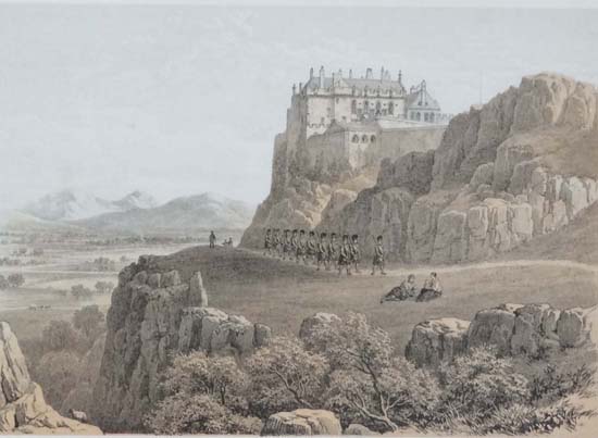 T. Picken after G.F. Robson ,
Four hand coloured Scottish lithographs ,
' Glen Falloch ' ,
' - Image 3 of 6