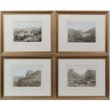 T. Picken after G.F. Robson ,
Four hand coloured Scottish lithographs ,
' Glen Falloch ' ,
'