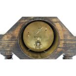 Diamond Shaped Mantel Clock : a Swiss mantle Timepiece with Cylinder escapement movement  ( integral