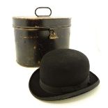A ' Zephyrus ' Gentleman's lightweight Bowler Hat by Moores , London ( 53 ) , together with a