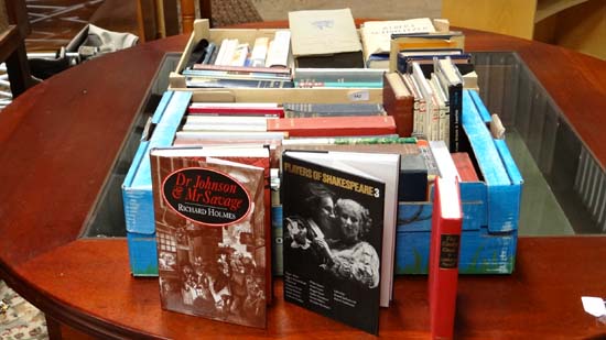 Quantity of assorted books  CONDITION: Please Note -  we do not make reference to the condition of