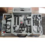 Set of cased tools