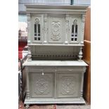 French painted buffet CONDITION: Please Note -  we do not make reference to the condition of lots