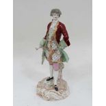 Italian ceramic, 18thC Gentleman CONDITION: Please Note -  we do not make reference to the condition